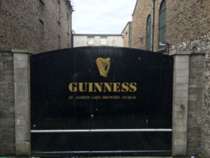 Dublin: The famous Guinnes Gate