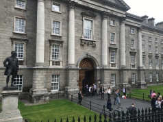 The main Entrance to Trinity College Dublin