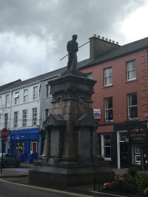 A Statue at the beginning of Denny Street