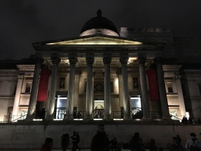 The National Gallery on Trafalgar Square