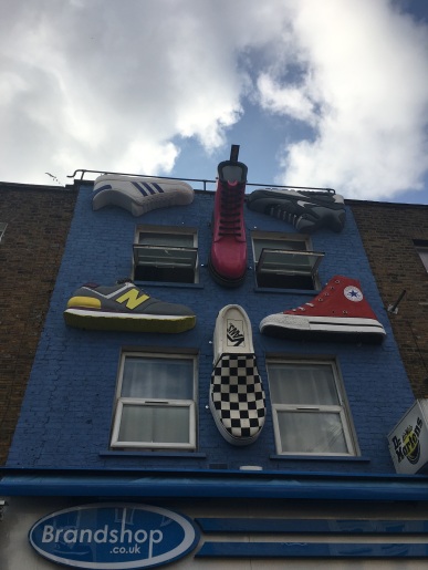 The very interesting house deco you can find everywhere in Camden