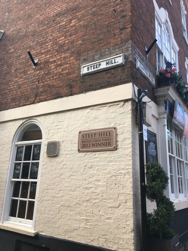 Street Sign 'Steep Hill'