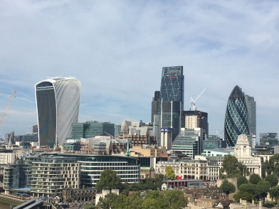 The Walkie Talke, Cheese Grater and the Gherkin