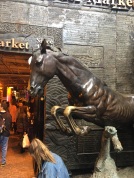 Horse Statue in Stables Market