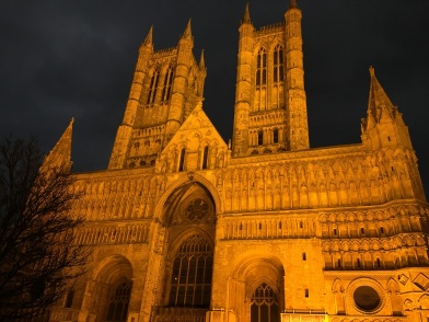 Lincoln Cathedral by night - 2