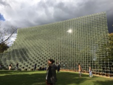 The Serpentine Pavilion of the Serpentine Architecture Programme from 10 June - 9 October 2016 designed by Bjarke Ingels Group