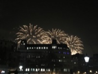 Fireworks from Trafalgar Square