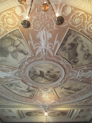 The ceiling of the Royal Academy Council and Assembly Room