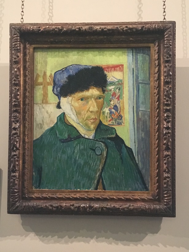 SELF-PORTRAIT WITH A BANDAGED EAR, 1889 by Vincent van Gogh