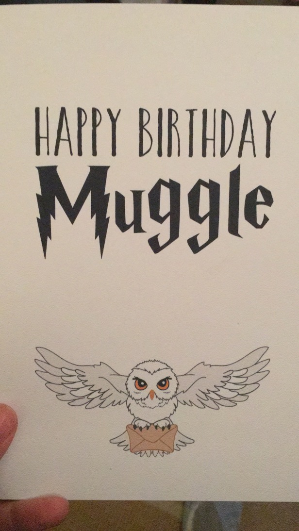 The Birthday card I got from my host family - love it!