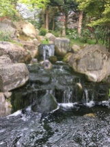 The Waterfall in 'The Kyoto Garden'