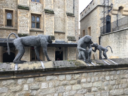Animals on the Walls to commemorate the Zoo that once lived inside these walls